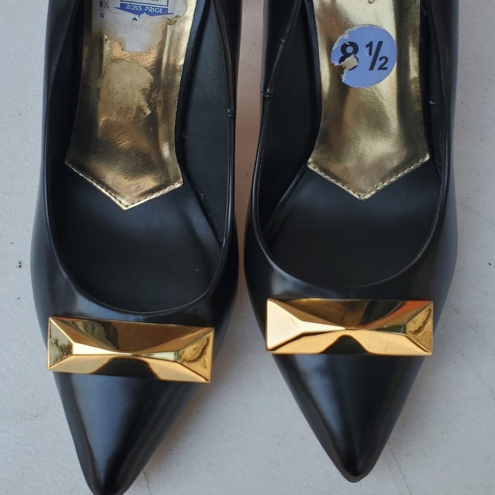 🔥Ted Baker black leather with gold hardware